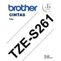 Cinta para Etiquetas TZeS261 Brother